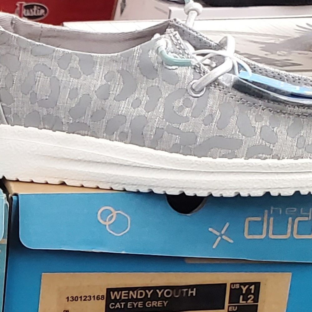 HEY DUDE WENDY YOUTH CAT EYE GREY